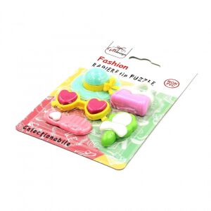 Collectible Fashion Eraser Set New Collection 131508429 - Office Supply