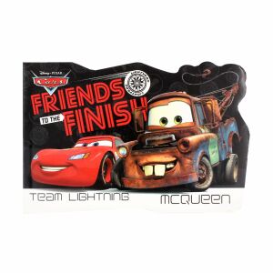 A6 Cars McQueen licensed cardboard book 131509207 - Office paper product