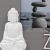 Close-up of Zen Meditation Picture Frame with Buddha Statue and stacked stones image