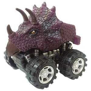 Purple Triceratops Friction Powered Toy Car - Nonbrand Kids's play car