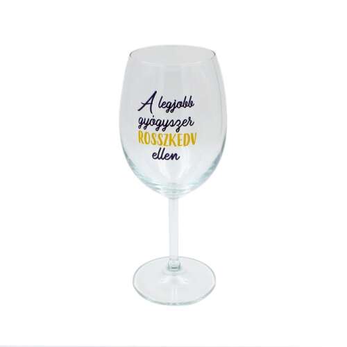 Wine Glass The Best Medicine Against Bad Mood 54246730