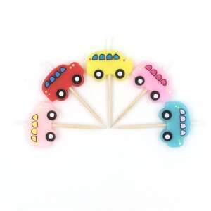 5er Set bunte Buspartykerzen 54247049 - Kerzen