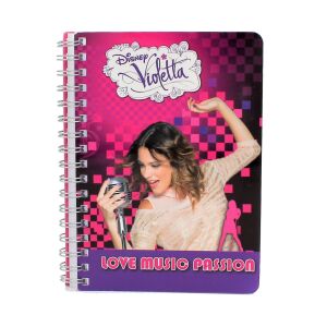 A6 Spiral Notebook Violetta 06 131509213 - Notebook & writing pad