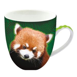 Ceramiczny Kubek z Pandą Rudą - Widok z Przodu - Nonbrand Kubek