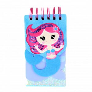 Wielobarwny notatnik syrenki 3D 120 stron 131510689 - Artykuły biurowe