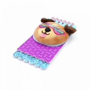 Carnetel 3D Puppy Glasses Notebook 90 pages 131510732 - Office paper product