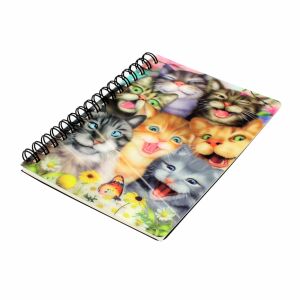 Crazy Cats 3D спирален зоо тефтер