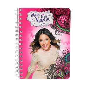Notebook A6 ze spiralą Violetta 07