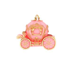 Декоративна свещ Kaleașca, розова свещ във формата на карета - Свещ