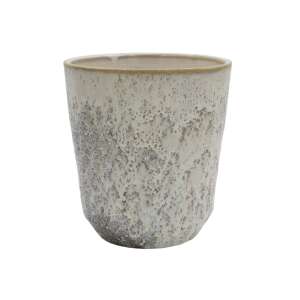 Mica White Ceramic Jar 15x12 cm 54248846 - Landscaping