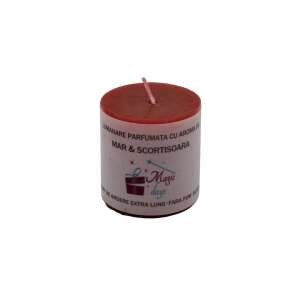 Свещ с аромат на ябълка и канела Magic Days 5 см 54249664 - Свещ