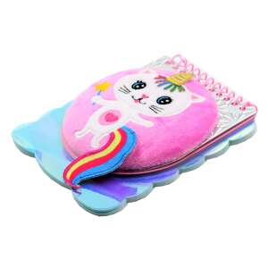 Carnetel 3D - Cica notebook with a fluffy unicorn cat design, perfect for kids - Office paper product