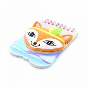 3D Multicolored Fox Notebook 80 pages 131510722 - Office paper product