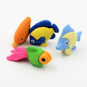 Set radiere colecționabile Erazer Buddies peștișori 54250561 - Gumka