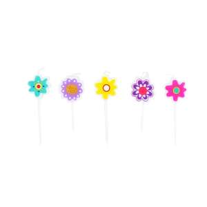 Sada 5 sviečok Multicolor Poppies 54250689 - Sviečky