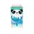 Carnetel 3D Green Panda 120 pages 131510760