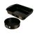 Berlinger Haus LP-KL-119P Metallic Line Shiny Black Edition 2-piece Baking Pan Set #black 130527598