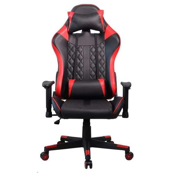 Iris gch202br gaming szék fekete-piros