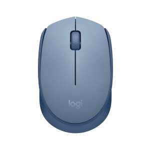 Logitech M171 Mysz bezprzewodowa, Niebiesko-szary, widok z przodu - Logitech Mysz