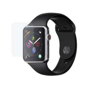 Folia ochronna na ekran 3MK Watch Protection dla Apple Watch, pokazująca naklejoną folię ochronną na zegarek - Akcesoria do inteligentnych zegarków