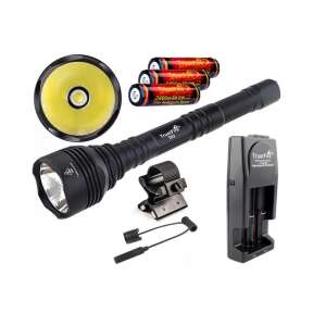 TrustFire T62 LED lámpa szett töltővel, elemekkel és tartozékokkal - Trustfire