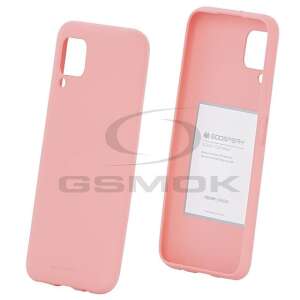 Etui na telefon Mercury Soft Huawei P40 Lite różowe, widok z przodu i tyłu - Mercury