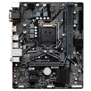 Základná doska Gigabyte H410M H V2 pohľad zhora - Počítače a doplnky