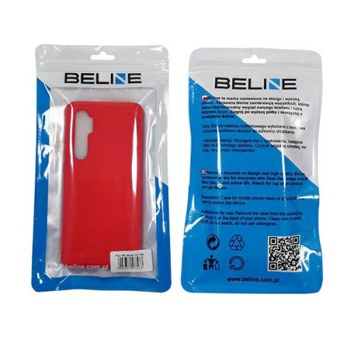 Beline Silicone tok Xiaomi Mi Note 10 Lite - piros 142959226