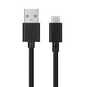 Kabel Xqisit USB A do USB C, 3 metry, czarny - Kabel USB