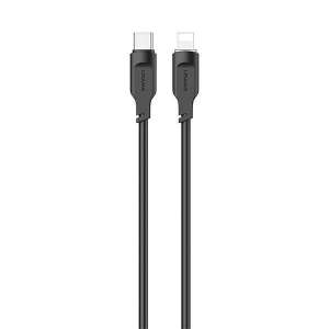 Kábel USAMS USB-C - Lightning, 1,2m, rýchle nabíjanie PD 20W, čierny - USAMS USB káble