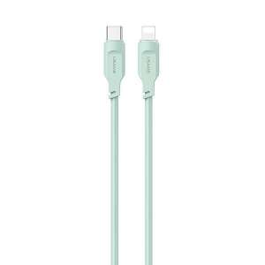 Kabel USAMS USB-C - Lightning, 1,2m, 20W, zielony - Kabel Lightning