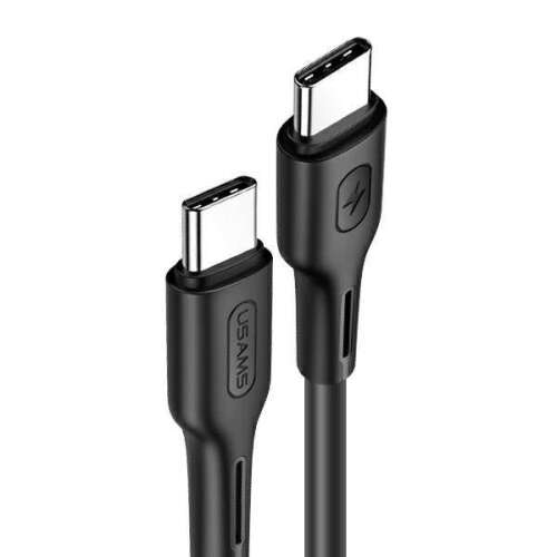 Cablu USAMS U43 USB-C la USB-C 100W PD încărcare rapidă, 1.2m, negru