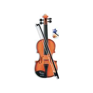 Vioară Genius Music Academy maro de 49 cm cu arc - Instrumente muzicale de jucarie