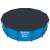 Husă pentru piscină Bestway, neagră, pe o piscină rotundă
