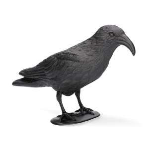 Repelent pentru păsări, model cioară, 36 x 13 x 18 cm, Garden Line