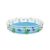 Bestway inflatable kids pool 183 x 33 cm, round shape, sea animal design, filled with water