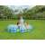Kids playing in Bestway inflatable kids pool with sea animal design