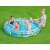 Copiii se joacă în piscina gonflabilă Bestway pentru copii cu design cu animale marine
