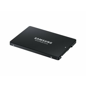 Abgewinkelte Ansicht der Samsung PM893 240GB SATA SSD - Samsung SSD-Laufwerke
