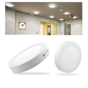 Kör alakú fali LED lámpa 18W – természetes fehér (BBD) 54325474 