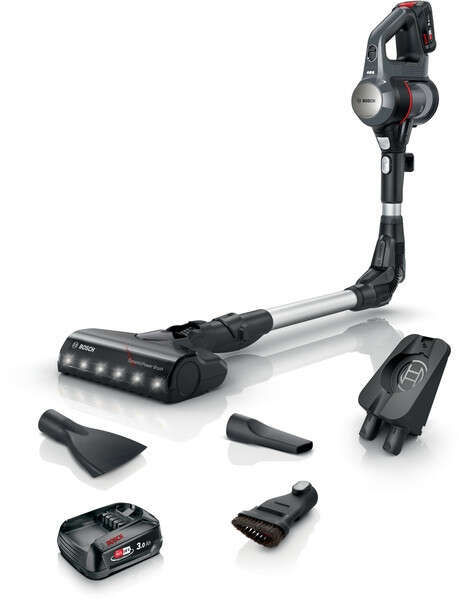 Bosch BBS712A vezeték nélküli álló Porszívó, Fekete