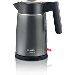 Bosch DesignLine Wasserkocher in Anthrazit-Metallic - Wasserkocher, Sandwichmaker, Standmixer, Toaster und Entsafter für Obst und Gemüse, Pressen