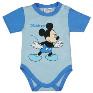 Rövid ujjú baba body Mickey egér mintával (56) - kék 54335629 Body-k
