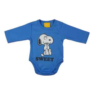 Hosszú ujjú baba body Snoopy mintával (68) - kék 54335780 Body-k