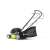 Cositoare pe benzină Fieldmann FZR 4008-79B, vedere laterală, verde-negru