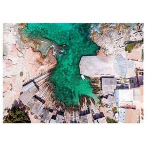 Ravensburger 1000 Teile Puzzle von Calo de Sant Agusti, einer wunderschönen Bucht auf Mallorca, Spanien - Ravensburger Puzzle