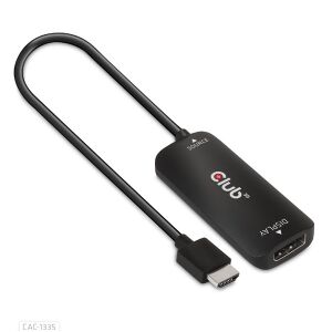 Club3D HDMI na DisplayPort adaptér, 4K 120Hz, 8K 30Hz, CAC-1335 - HDMI redukcie