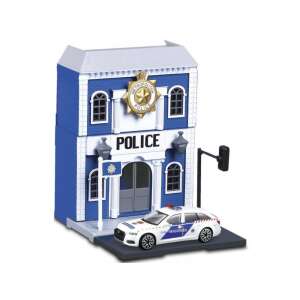Bburago city - Audi A6 rendőrautó és rendőrőrs 54345126 