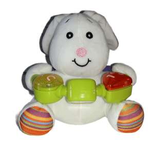 Interaktives Babyspielzeug mit Aktivitäten und Lichtern 20 cm – Kaninchen