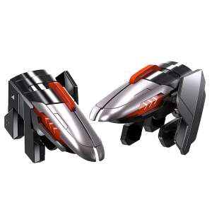 MEMO AK06 Trigger Physical PUBG & CODM mobil játékvezérlő, fekete és ezüst színben, két darab - Kontroller